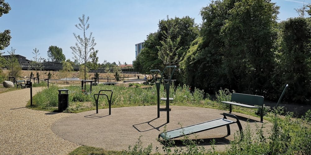 Frederiksberg kommune opstille det tredje noord fitness område